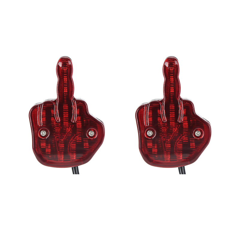 Middle Finger Rear Light