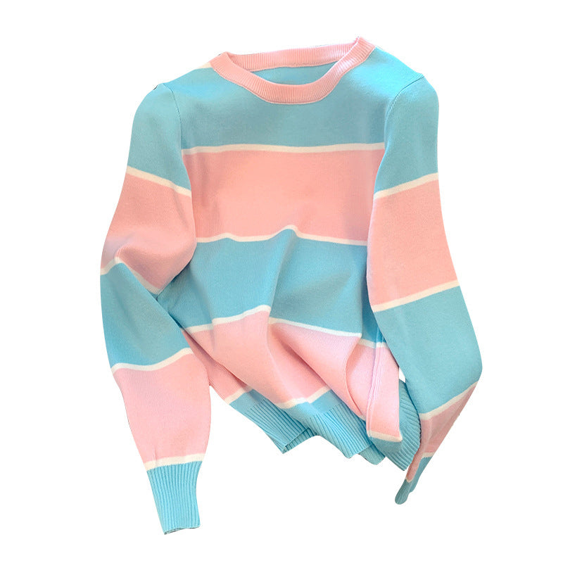 Crewneck Loose Long Sleeve Sweater