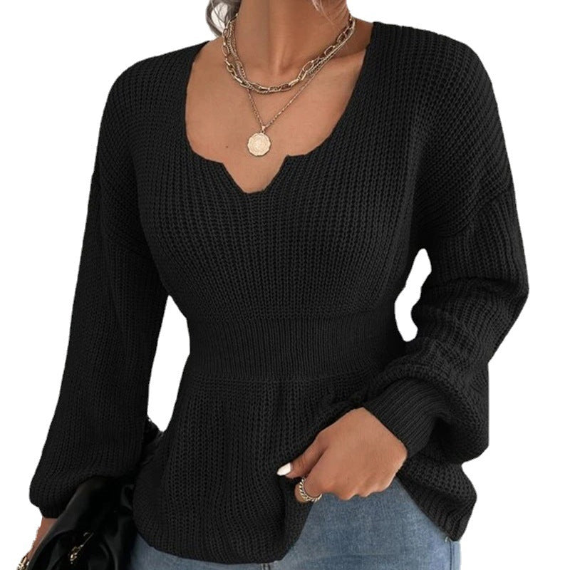 Women’s Ruffle Trim Sweater