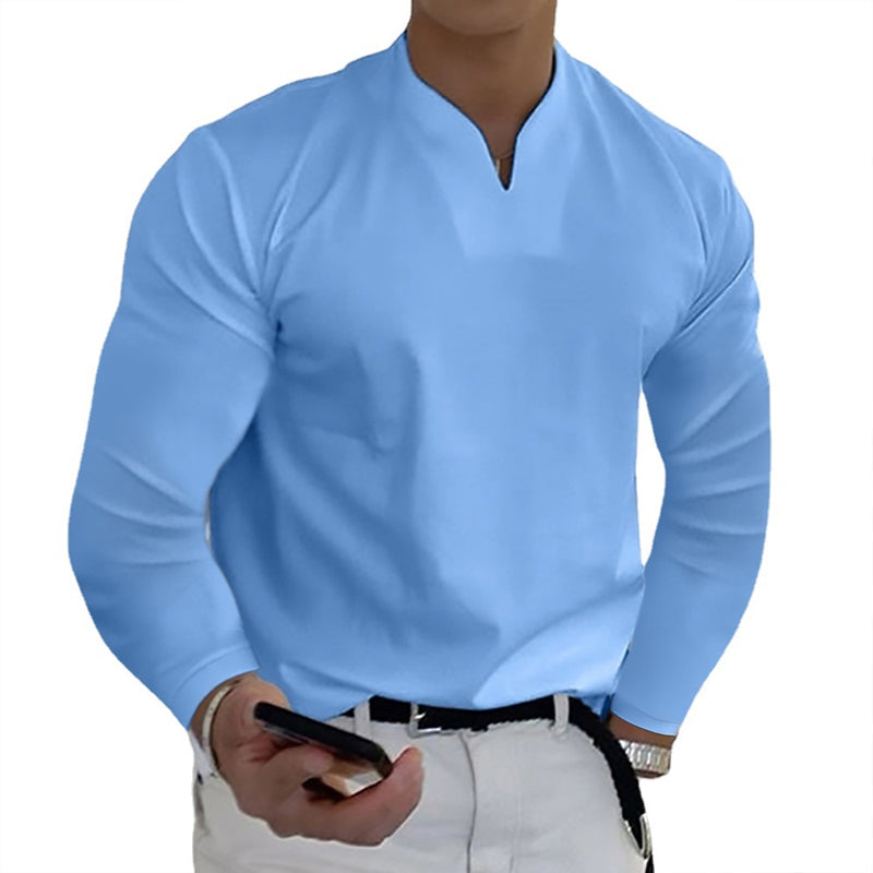 Men's Loose Casual Long Sleeve Top