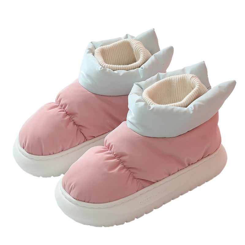 High-top Thick-Soled Warm Cotton Shoes