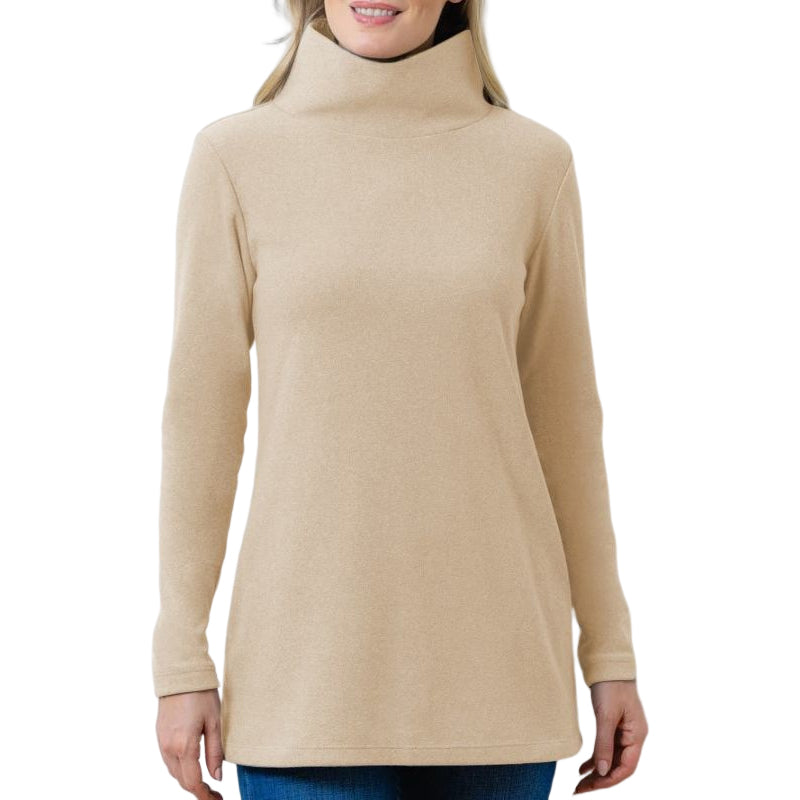 Turtleneck Fleece Sweatshirt