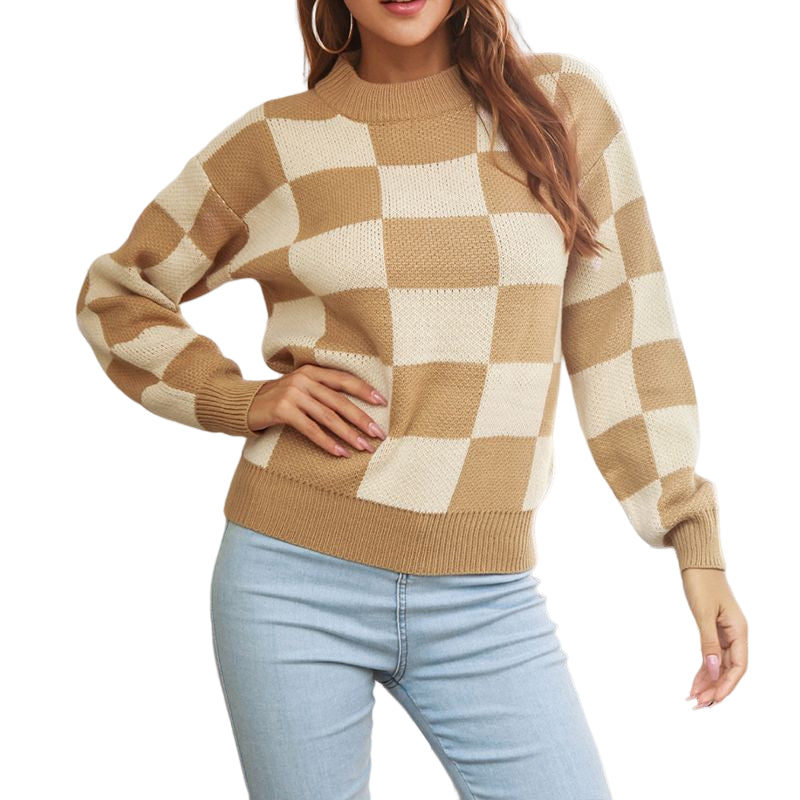 Geometric Knit Sweater