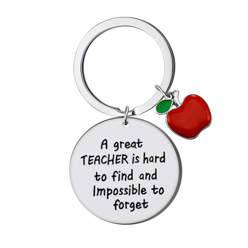 Stylish Inspirational Stainless Steel Keychain