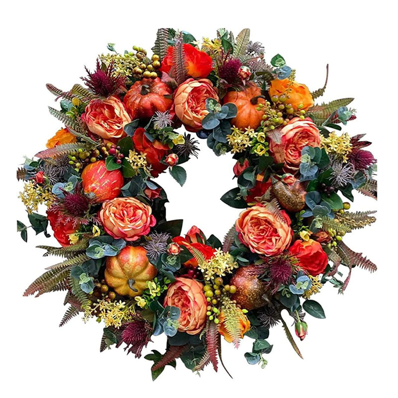 Pumpkin Decorative Wreath