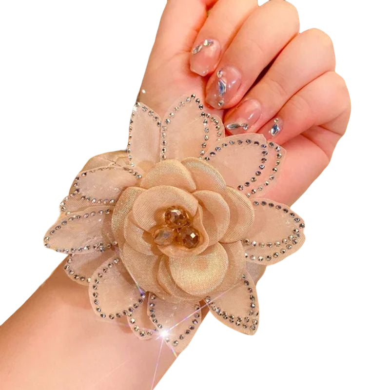 Flower Rhinestone Sun Flower Hairband