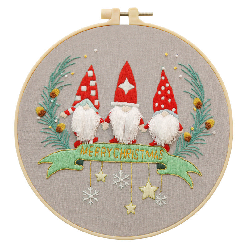 DIY Christmas Embroidery