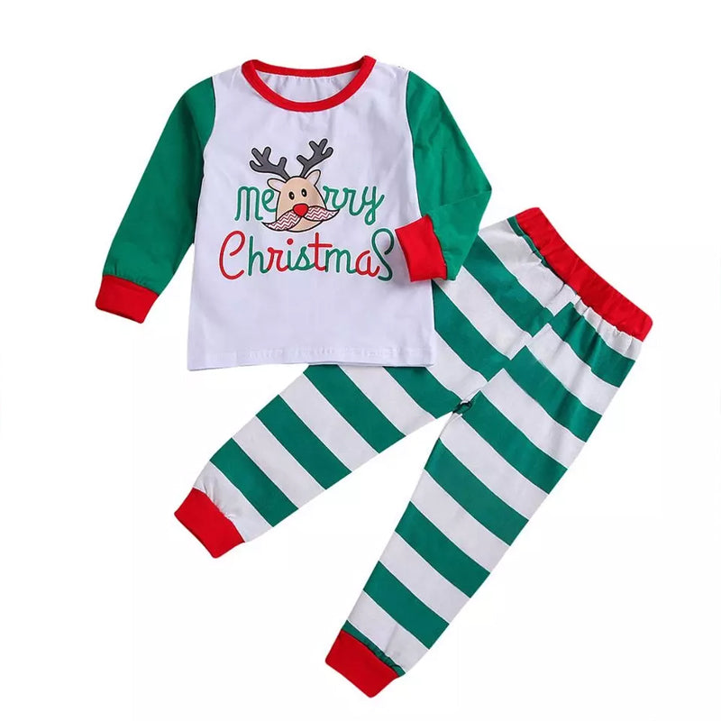 Casual Parent-child Clothing With Christmas Moose Print
