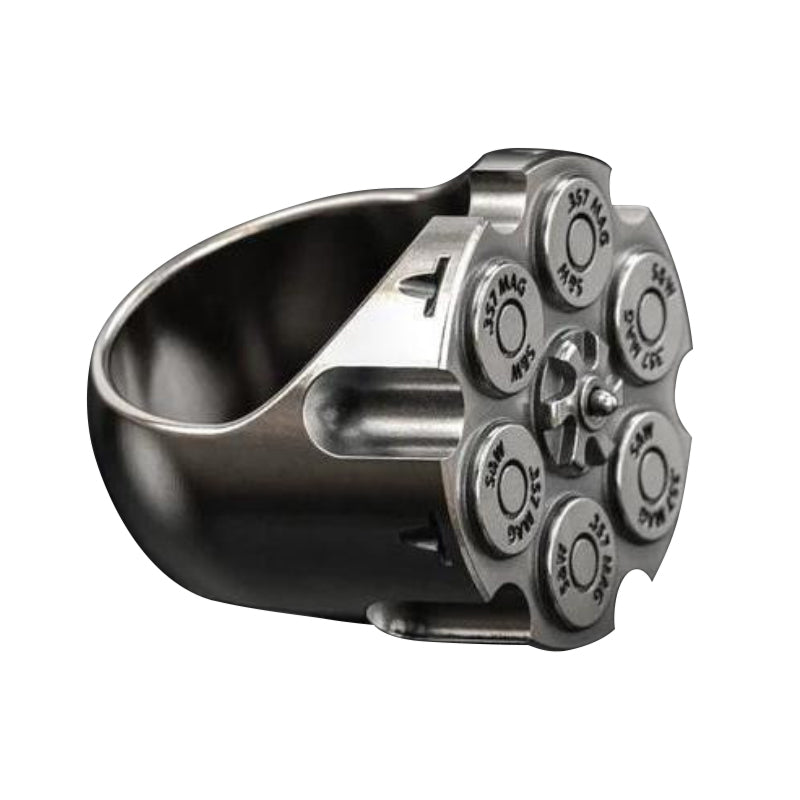 Silver Motorcycle Ring