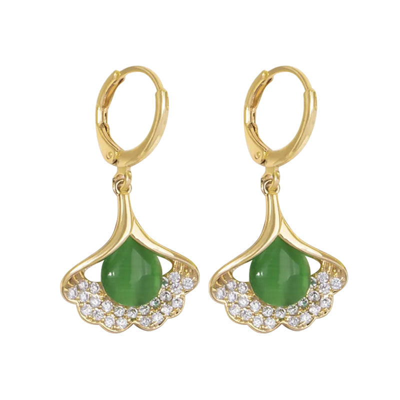 Stylish Unique Ginkgo Earrings