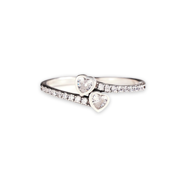 TWO HEART RING