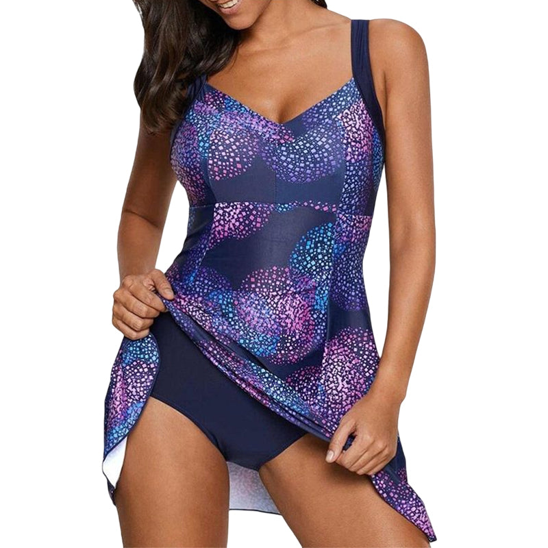 Conservative Long Skirt Tankini