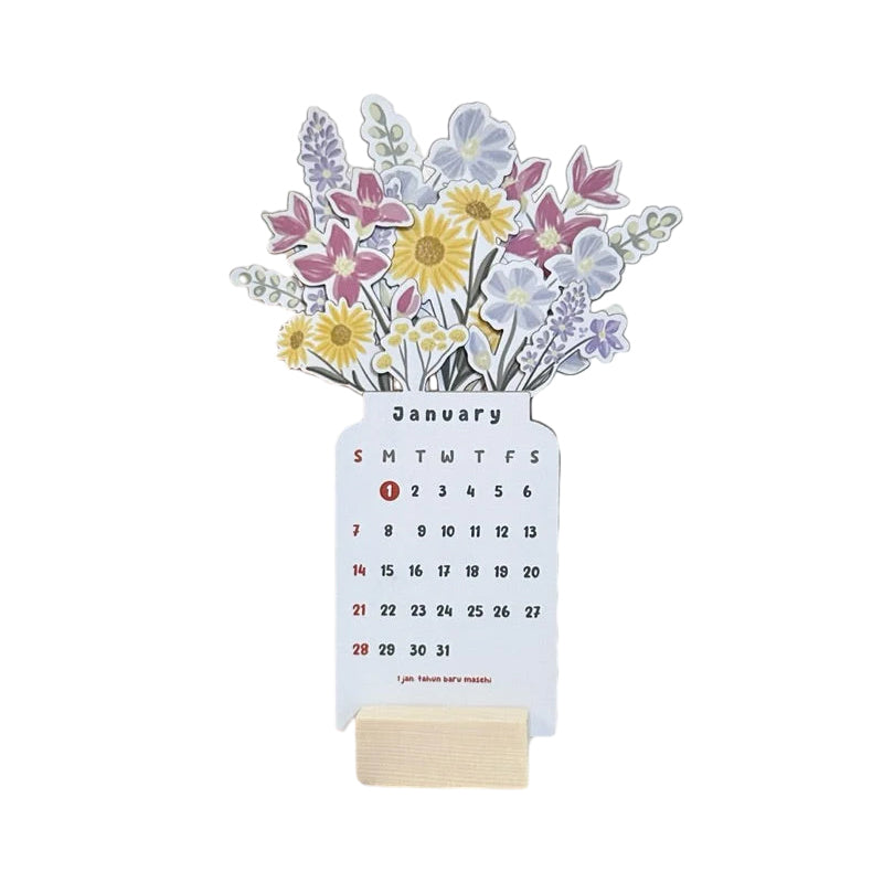 2024 Wooden Frame Calendar