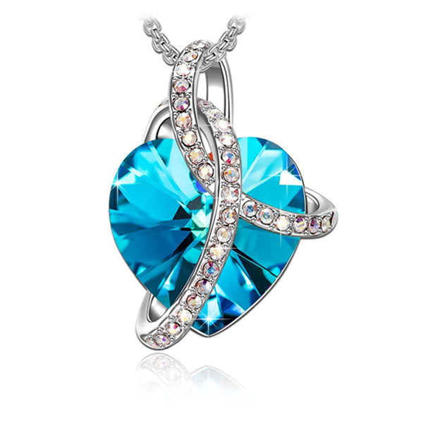 Infinity Love Crystal Necklace