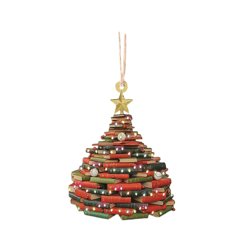 Christmas Book Tree Ornament