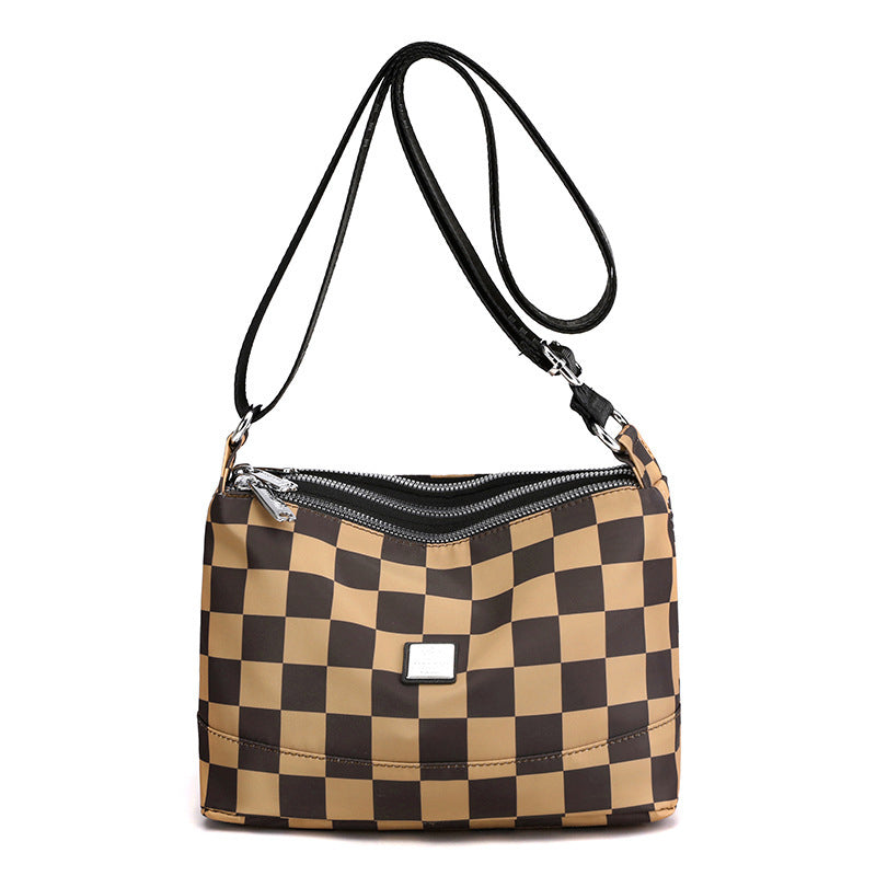 Fashion Plaid Shoulder Bag