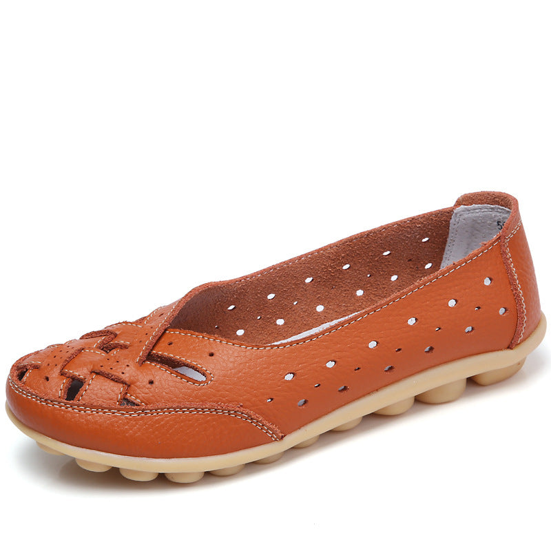 Comfortable and Flexible Leather Shoes for Women