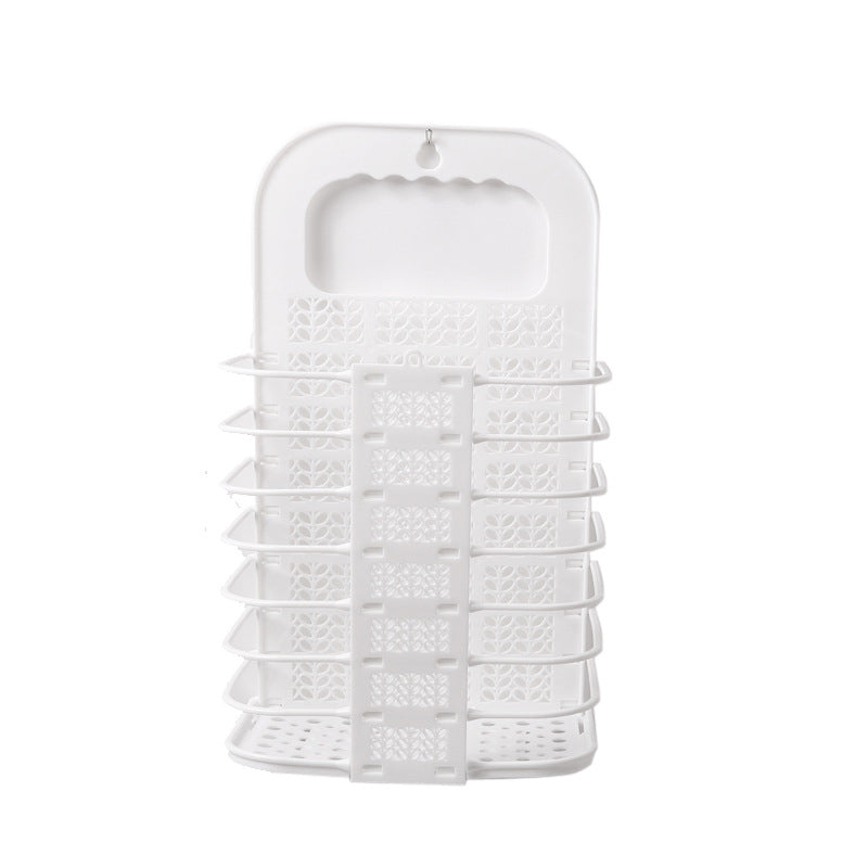 Folding Wall-mounted Non-Perforated Storage Baskets