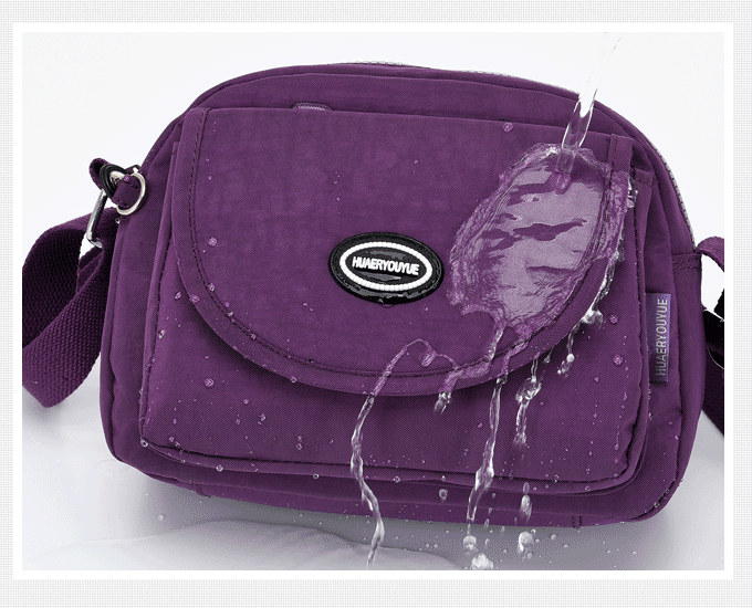 Women's Nylon Waterproof Shoulder Bag