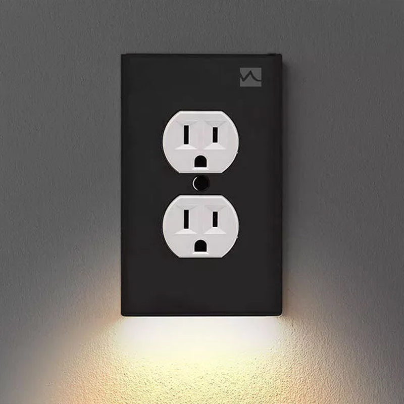 Outlet Wall Plate With Night Lights