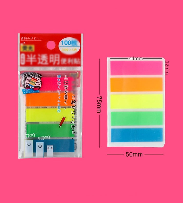 Fluorescent Sticky Notes