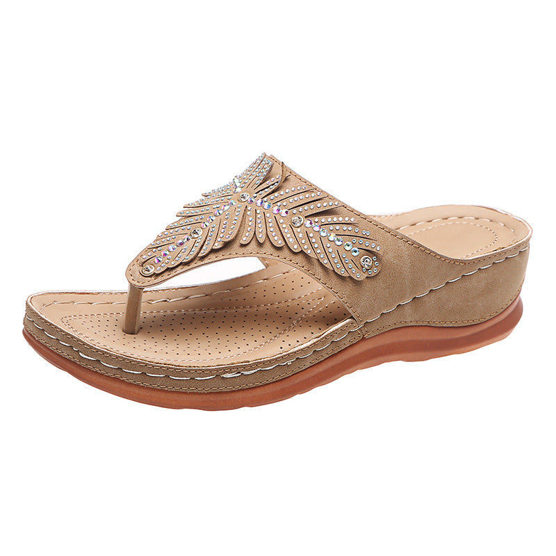 Classic Leather Orthopedic Flip-flop Sandals