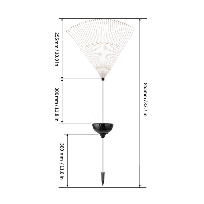 Waterproof  Solar Garden Fireworks Lamp