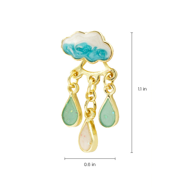 RAINDROP EARRINGS