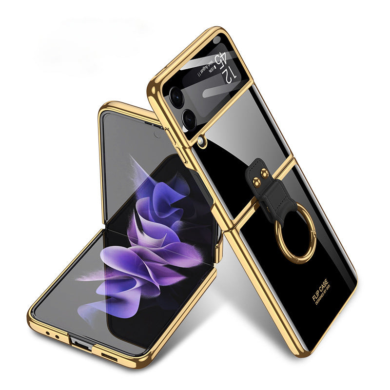 Electroplating pc Phone Case for Samsung Zflip3