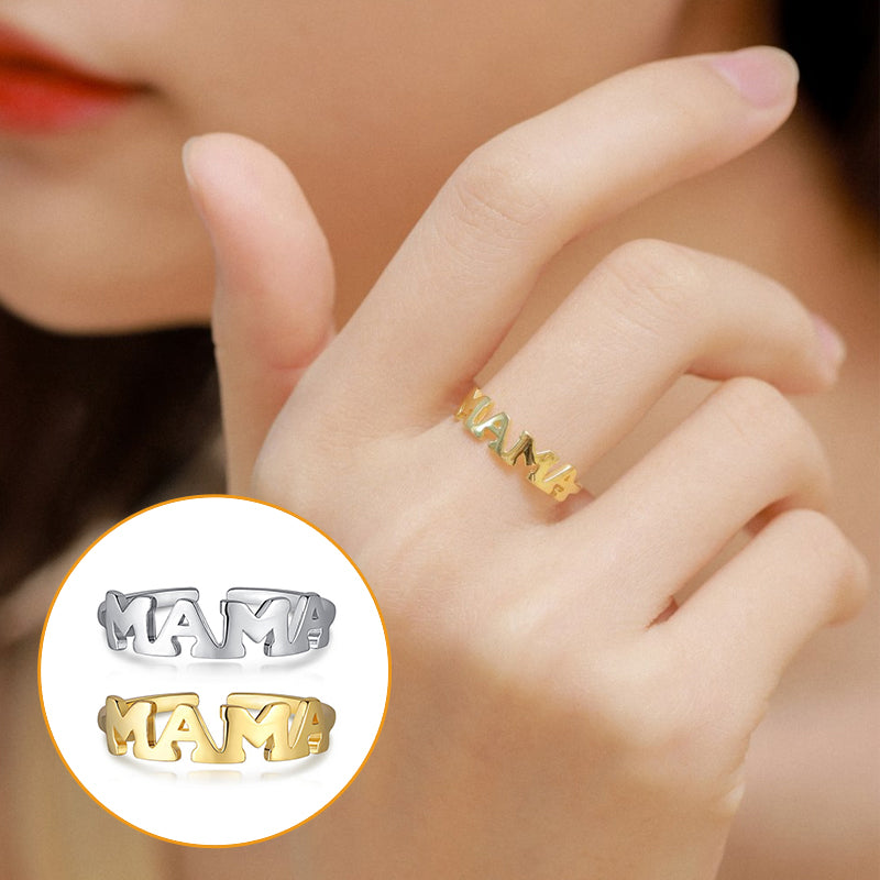 Sterling Silver Mothers Ring