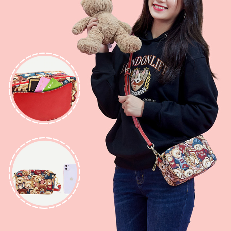 Cute Bear Shoulder Bag