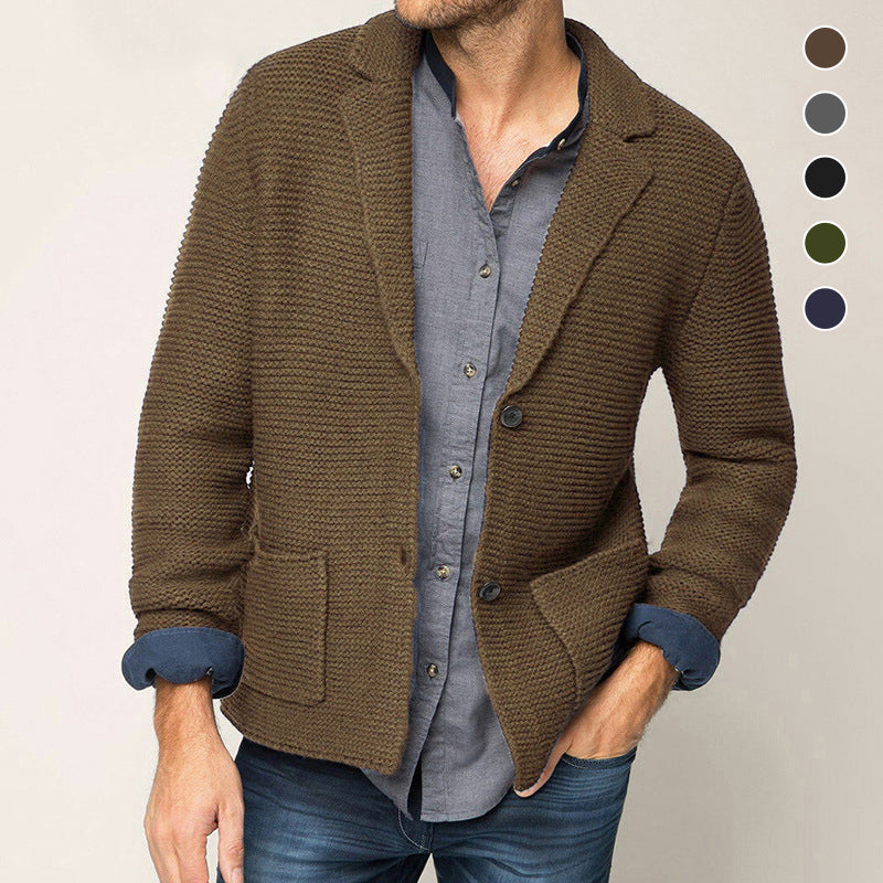 Lapel Knit Jacket