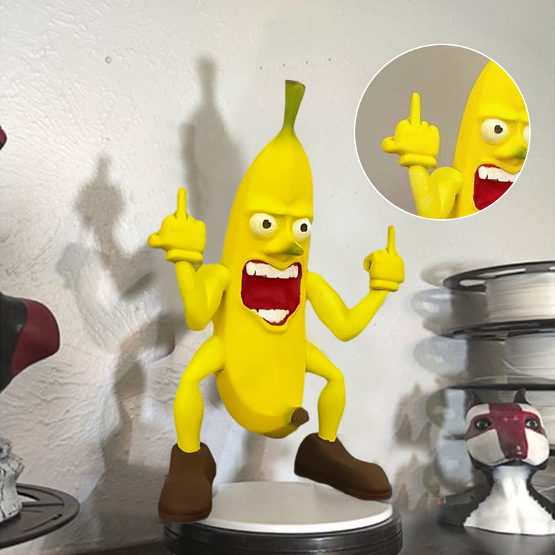 Middle Finger Banana Decoration