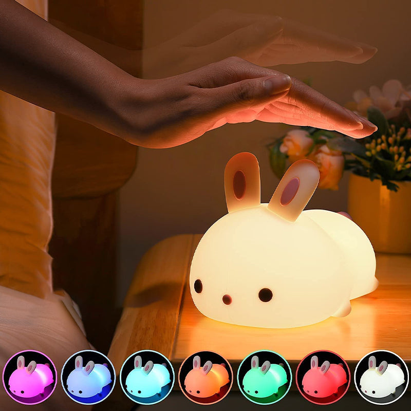 Rabbit Silicone Night Light