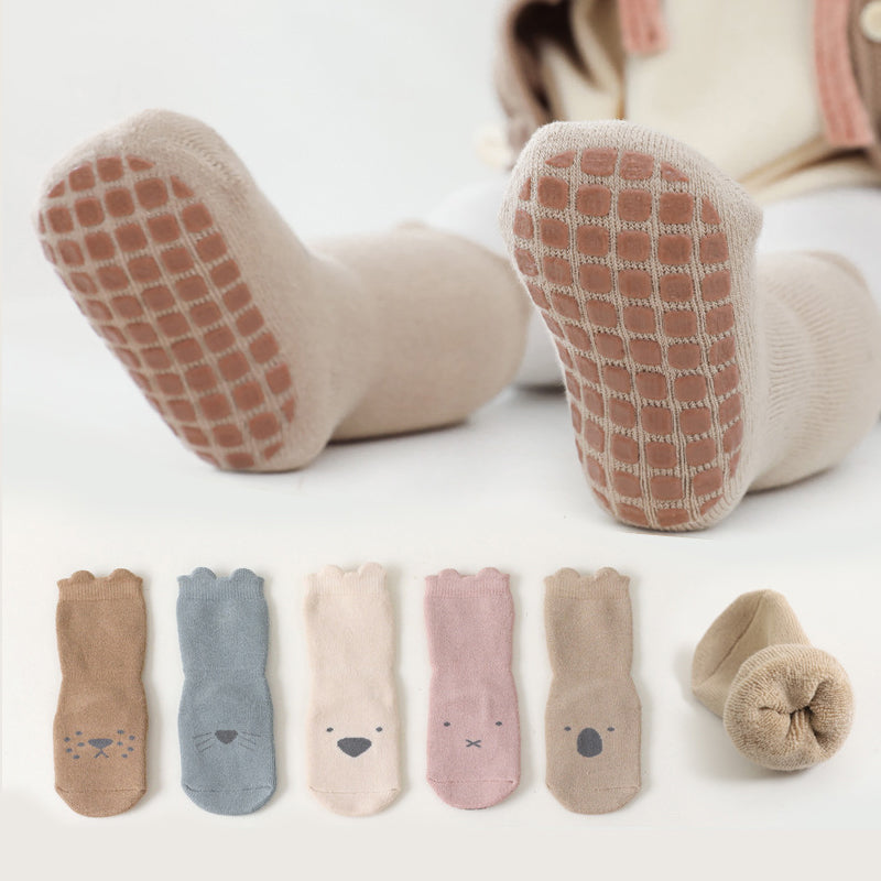 Autumn Winter Baby Socks Children Floor Socks