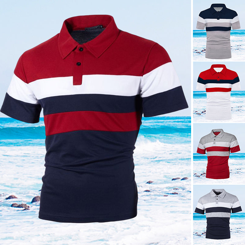 Men's Casual Cotton Polo