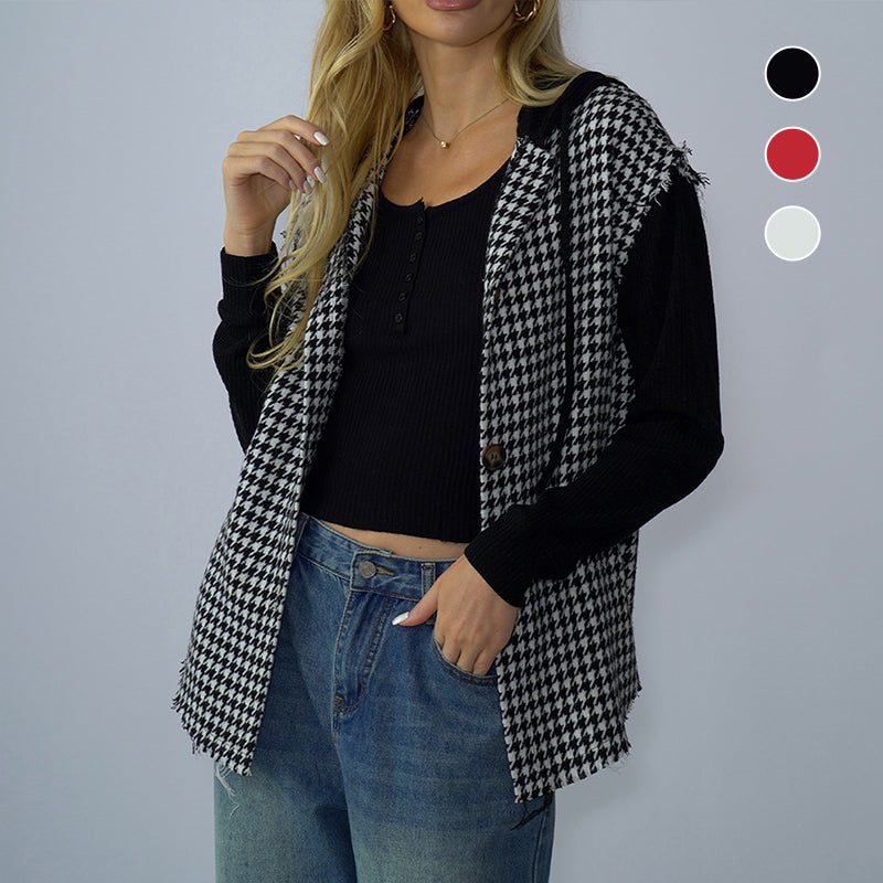 Single Breasted Long Sleeve Jacket