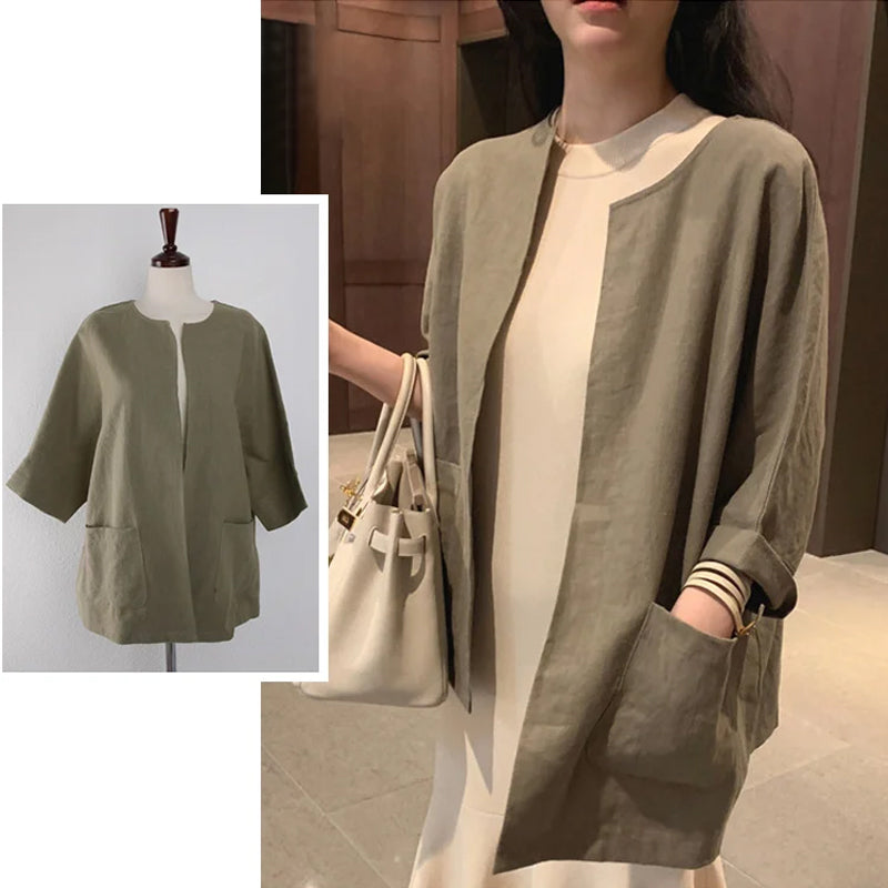 Loose Vintage Autumn Jacket