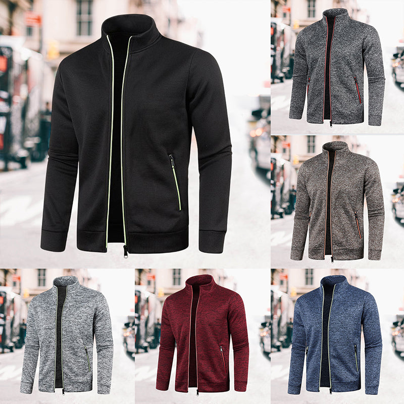 Men's Zip Knit Jacket