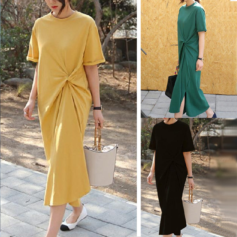 Plus Size Loose Casual Long T-shirt Dress