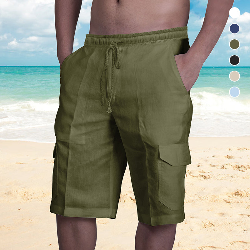 Men's Casual Linen Shorts