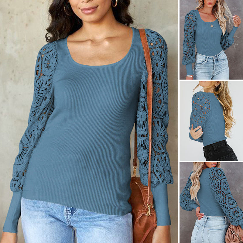 Lace Long Sleeve T-Shirt