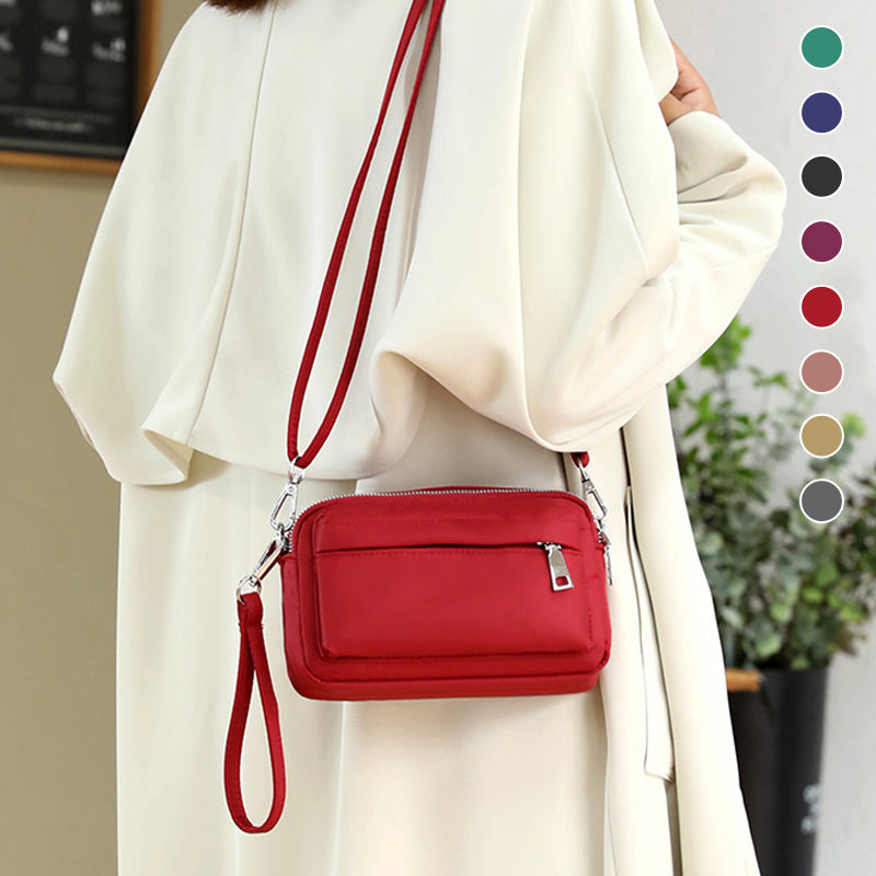 Women's fashionable shoulder bag made of nylon