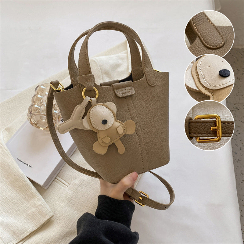 Lychee Pattern Shoulder Bag