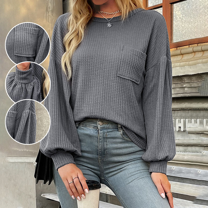 Open Back Cutout Knitted Sweater