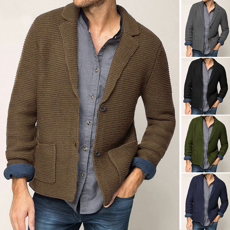 Lapel Knit Jacket