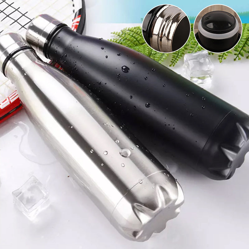 Outdoor Sports Stainless Steel Coke Bottle