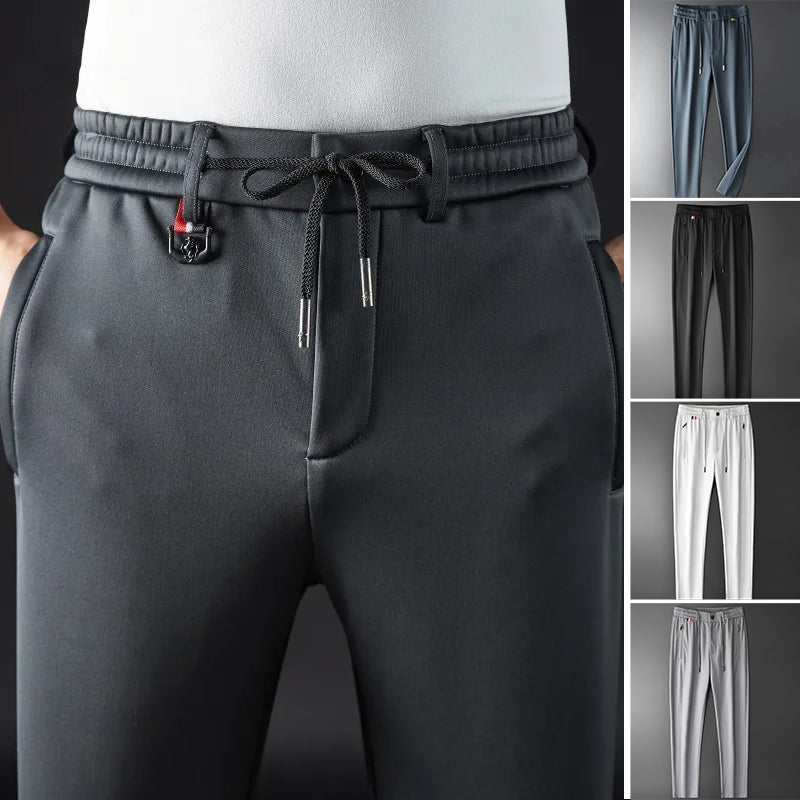 MEN'S STRAIGHT ANTI-WRINKLE CASUAL PANTS