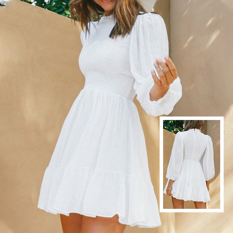 Long Sleeve Ruffle Dress