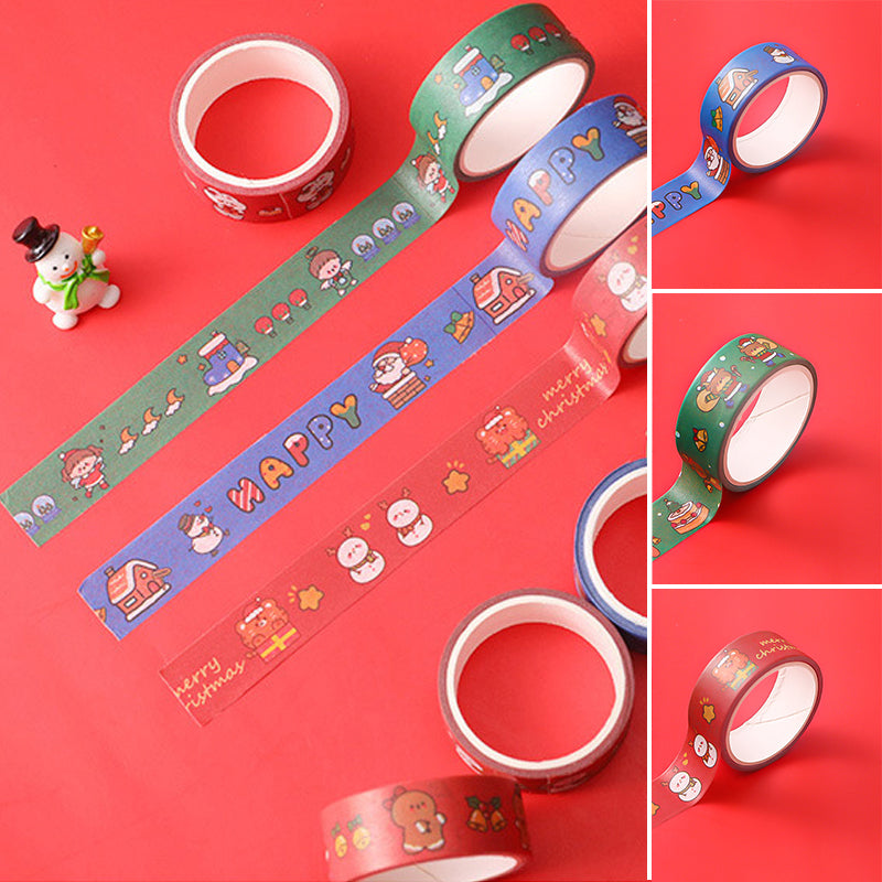 Cartoon Christmas Washi Tape